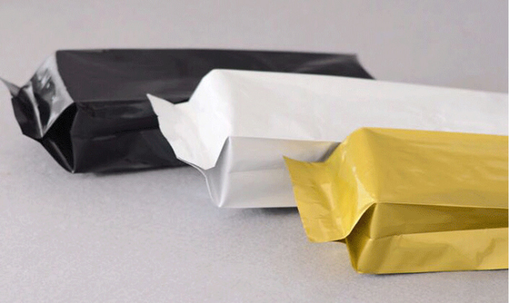 Good Barrier / Printing Coffee Packaging Bags Gusset Aluminum Foil Bag 100g 250g