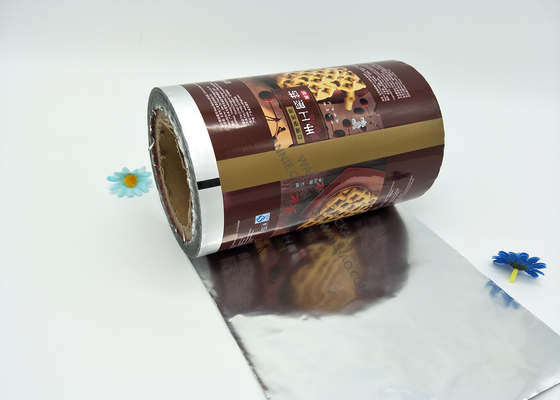 Custom Flexible Printing Plastic Film Rolls Cost Effective BOPP Laminating MET CPP For Snacks Packaging