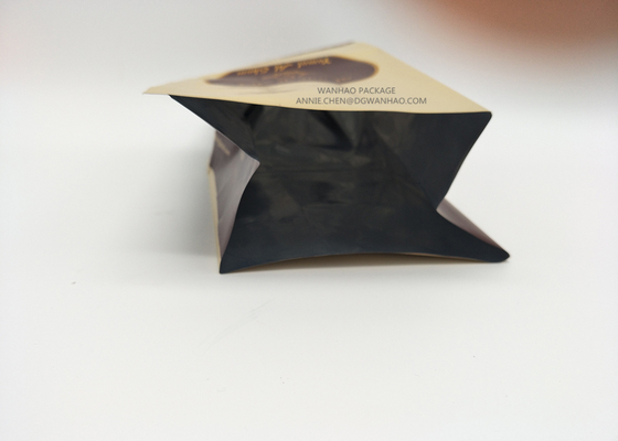 Customize Printing Side Gusset Aluminum Foil Bag Cheaper cost Metalized material For Nuts / Coffee Beans Packaging